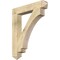 Ekena Millwork Imperial Arts & Crafts Rough Sawn Bracket, Douglas Fir, 6"W x 38"D x 46"H BKT06X38X46IMP03RDF - alternate 1